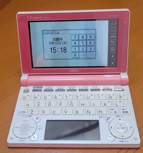 電子辞書 本体 CASIO カシオ EX word XD-D4800 カラー 電子辞書 エクスワード EX-word ピンク DATAPLUS 6