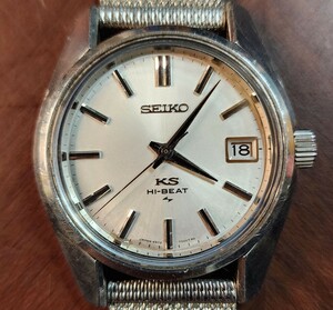 セイコー 腕時計 4502-7000 KS HI-BEAT SEIKO 4502 - 7000T AD 腕時計 防水 当時物 保管品