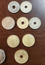 古銭 硬貨 五銭 十銭 1円 50円 100円 昭和31年 昭和37年 昭和40年 三十一年 三十七年 四十年 大日本 明治 大正 昭和 当時物 保管品 まとめ_画像7