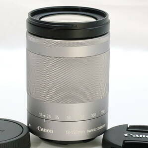 ■極上品■ Canon キヤノン EF-M 18-150mm F3.5-6.3 IS STM シルバー ＃7080の画像1