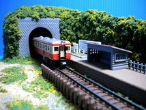 ジオラマ・トンネルと小さな駅_画像4