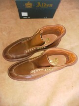 ［未使用］Alden　Whisky cordvan D9947HC　8.0D　ウィスキーコードバン　ホーウィン オールデン　ALDEN　alden　ブーツ ＮＳＴ 茶系　米国_画像5