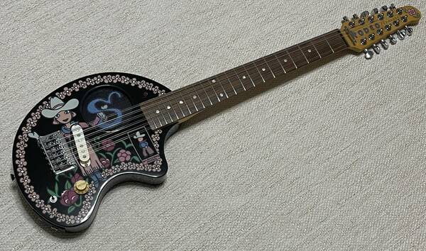 レア 限定 FERNANDES ZO-3 RODEO 12 12弦 ロデオの恋人 アートロックシリーズ The Byrds SWEETHEART OF THE RODEO フェルナンデス