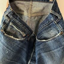 鬼ヒゲ! 60s Levi's 501 66 ビッグE デニムパンツ W39 L28.5 ビンテージ 60s リーバイス ジーンズ BIG E シングル オリジナル ヴィンテージ_画像7