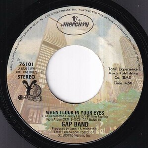 The Gap Band - Yearning For Your Love / When I Look In Your Eyes (A) L117