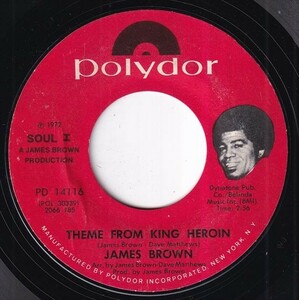 James Brown - King Heroin / Theme From King Heroin (B) L327