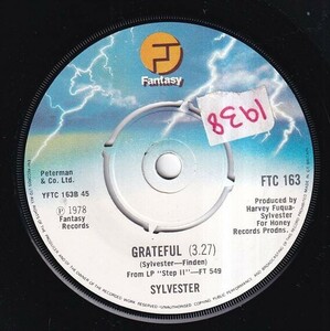 Sylvester - Dance (Disco Heat) / Grateful (A) L681