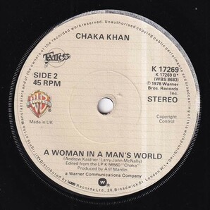Chaka Khan - I'm Every Woman / A Woman In A Man's World (A) M183の画像2
