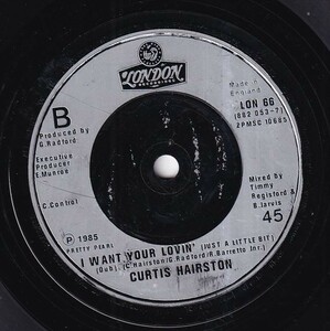 Curtis Hairston - I Want Your Lovin' (Just A Little Bit) / I Want Your Lovin' (Just A Little Bit) (Dub) (A) M202