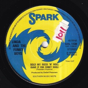 Linda And The Funky Boys - Sold My Rock 'n' Roll (Gave It For Funky Soul) / Singing All In Harmony (A) M222