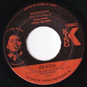 James Brown - Brother Rapp (Part 1) & (Part 2) / Bewildered (B) M374