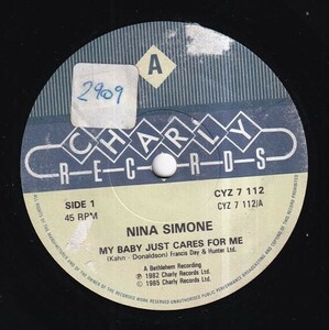 Nina Simone - My Baby Just Cares For Me / Love Me Or Leave Me (A) M307