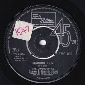 The Commodores - Machine Gun / There's A Song In My Heart (A) M357
