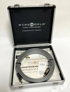 ★美品 WIRE WORLD ワイヤーワールド HDMIケーブル PLATINUM STARLIGHT 7 PSH7 2.0m HIGH SPEED HDMI I240211