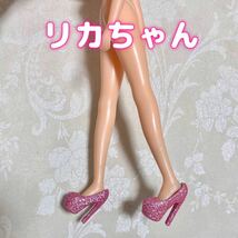 1/6 ドール ハイヒール パンプス ピンク momoko doll オビツ 22 27 シューズ バービー 人形 靴 スーパー アクション ジェニー フィギュア_画像8