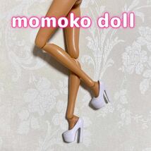 1/6 ドール ハイヒール パンプス ピンク momoko doll オビツ 22 27 シューズ バービー 人形 靴 スーパー アクション ジェニー フィギュア_画像5