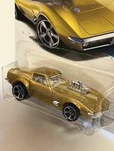 HW ‘68 CORVETTE GAS MONKEY GARAGE ゴールド　コルベット　ガスモンキー　ホットウィール_画像2