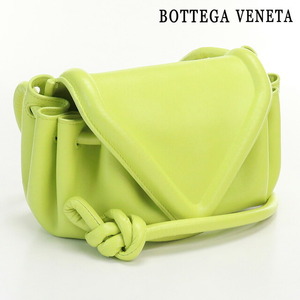 中古 ボッテガヴェネタ 斜め掛け ショルダーバッグ レディース ブランド BOTTEGA VENETA ビークスモール レザー 658521 カーキ