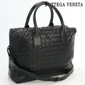 中古 ボッテガヴェネタ ブリーフケース メンズ ブランド BOTTEGA VENETA イントレチャート 2WAY 609206 VCPQ1 8984 ブラック