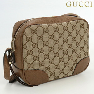 中古 グッチ 斜め掛け ショルダーバッグ レディース ブランド GUCCI GGキャンバス ショルダーバッグ キャンバス 449413 ベージュ