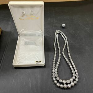 アクセサリー パール ネックレス イヤリング 片方のみ 中古品