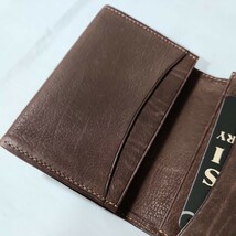 未使用 メンズビギ MEN'S BIGI 名刺入れ　茶_画像3