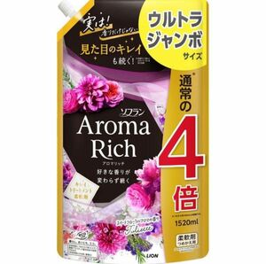 ソフラン アロマリッチ ジュリエット 詰め替え ウルトラジャンボ 1520ｍL