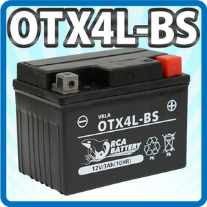 【送料無料】12v 液入り 充電済み バッテリー OTX4L-BS YTX4L-BS CTX4L-BS GTX4L-BS FTX4L-BS OT4L-BS YT4L-BS CT4L-BS 1年保証