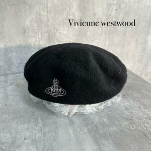 ★ Vivienne westwood ヴィヴィアンウエストウッド　べレー帽　黒