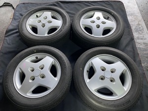 CT21S ワゴンR 純正 アルミホイール 13×4.00B オフセット45 155/65/R13 2021年製 ブリヂストンタイヤ ☆引き取り歓迎☆千葉市若葉区