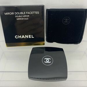 CHANEL シャネル　手鏡 ミラー 鏡 ドゥーブル ミロワール ファセット 22040510