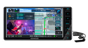 ③新品 未使用 未開封 KENWOOD ケンウッド ワイドメモリーナビ MDV-D709BTW 彩速ナビ 7V型 