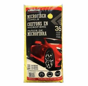 ★送料無料エリアあり★ コストコ カークランド マイクロファイバータオル 36枚　1個