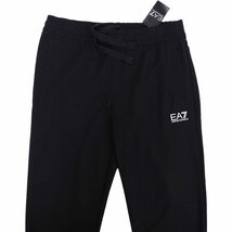 [新品]EA7 エンポリオ アルマーニ【M (日本L)】通年生地 スウェットパンツ(ジョガーパンツ) ウエストゴム 優れたストレッチ 国内正規品_画像5