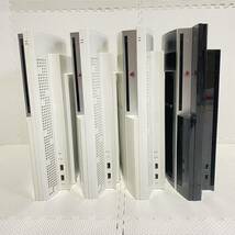 1円☆ ジャンク PS3 CECHH00 L00 本体 4台セット ホワイト SONY プレステ3 初期型 厚型 プレイステーション PlayStation バイオハザード _画像4