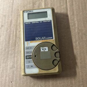 HIOKI 3242 DIGITAL Hi TESTER ソーラーチャージャー