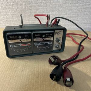 電流計 60A 電圧計 25V/50V V.A IFBELECTRIC 型式RT220 製造年月 1970年