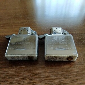 ZIPPO　インサイドユニット(インナー)×2個 ジッポ中身