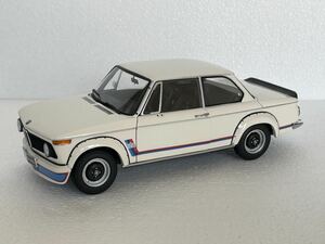 ジャンク品　BMW 2002 turbo(White) 2002ターボ　白　1／18 京商