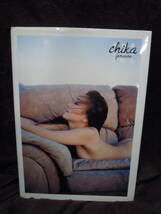 X-28　写真集　chika feminin 付録DVD付（開封済み）　ワニブックス　2003年　初版_画像1