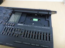 「6022/T3A」YAMAHA ヤマハ CMX100 III マルチトラックレコーダー 音響機材 通電確認済 中古 現状品 ケース付_画像3