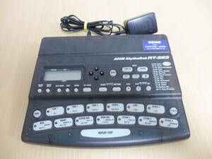 「6023/T3A」ZOOM ズーム RT-223 RhythmTrak Drum Machine リズムトラック ドラムマシン 音響機器 機材 中古 現状品 通電確認済