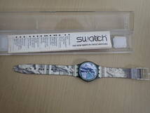 「6024/S2B」まとめて5点 swatch SWATCH QUARTZ 腕時計 SWISS MADE 1988 オリンピック スウォッチ ケース有ジャンク_画像6