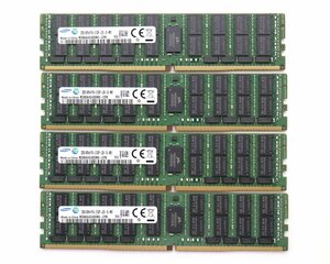 ◇Samsung 32GBx4枚セット128GB分 PC4-2133P-L DDR4 Load Reduced DIMM 4DRx4 hp Z640/840 ProLiant Gen9シリーズ等対応