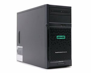 hp ProLiant ML30 Gen10 Xeon E-2124 3.3GHz 8GB 600GBx3 pcs (SAS2.5 -inch /12Gbps/RAID5) DVD-ROM AC*2 SmartArray E208i-p SR Gen10