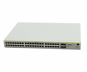 Allied Telesis CentreCOM AT-x600-48Ts 44ポート1000BASE-T 4ポートSFP搭載L3スイッチ x600-5.4.2-3.16.rel 設定初期化済