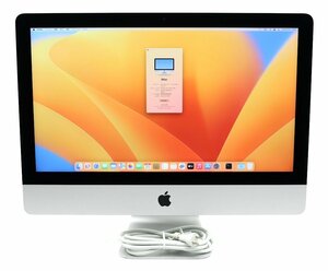 Apple iMac Retina 4K 21.5インチ 2017 Core i7-7700 3.6GHz 16GB 1TB(HDD) Radeon Pro 555 4096x2304ドット macOS Ventura