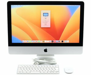 Apple iMac Retina 4K 21.5インチ 2017 Core i5-7400 3GHz 8GB 1TB(HDD) Radeon Pro 555 4096x2304ドット macOS Ventura
