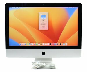 Apple iMac Retina 4K 21.5インチ 2017 Core i5-7400 3GHz 8GB 1TB(HDD) Radeon Pro 555 4096x2304ドット macOS Ventura 難有