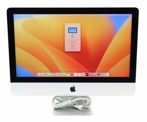 Apple iMac Retina 4K 21.5インチ 2017 Core i5-7400 3GHz 16GB 1TB(HDD)+32GB(APPLE SSD) FusionDrive Radeon Pro 555 macOS Ventura 難有